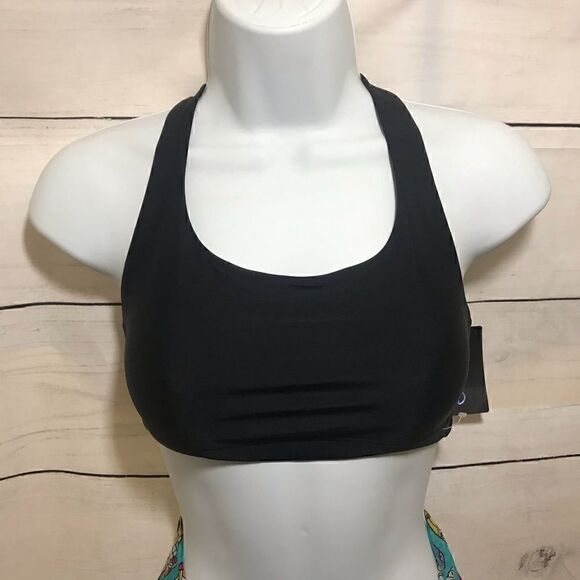 NEW! Onzie Chic Yoga Sports Bra Black Sz Small - Picture 3 of 11